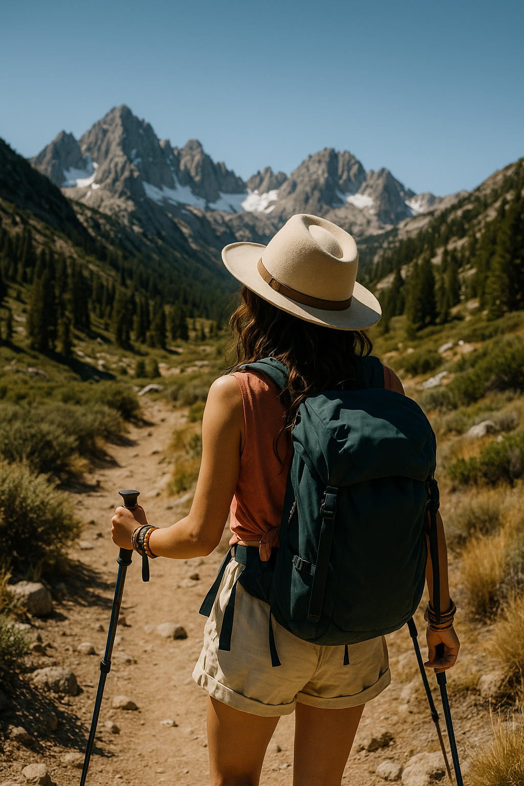 Hiking in Sierra Nevada